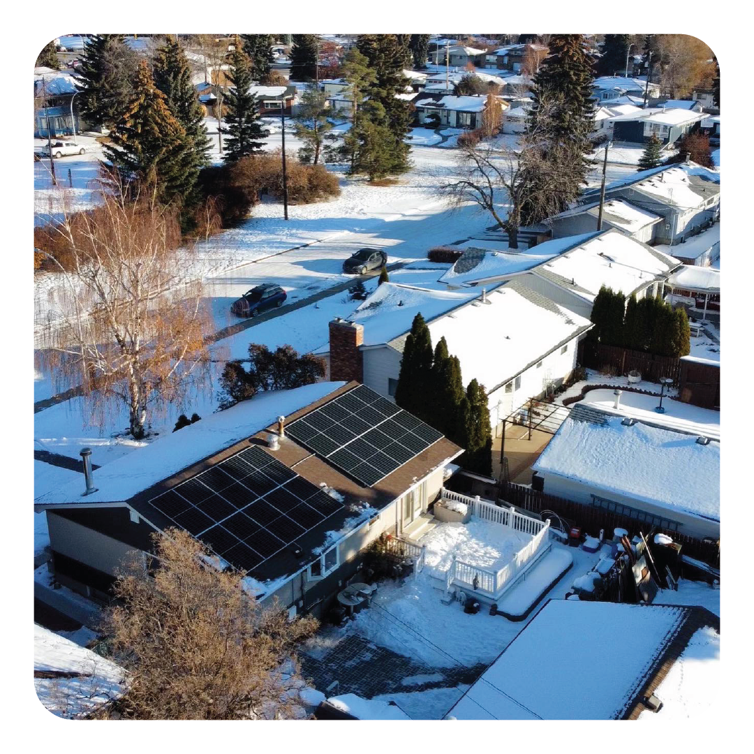 Edmonton solar installers residential rooftop installation Alberta