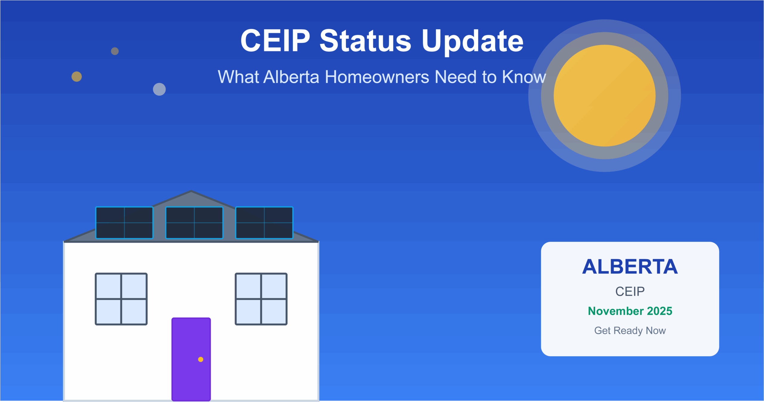 CEIP program Alberta municipalities solar financing November 2025 update